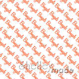 Bengals - Diagonal Design - Script Small