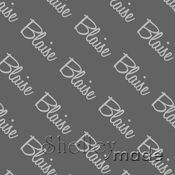 Blaise - Diagonal Design - Script