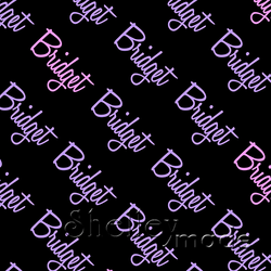Bridget - Diagonal Design - Script