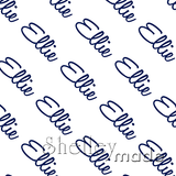 Ellie - Diagonal Design - Script
