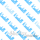Kendall - Diagonal Design - Script