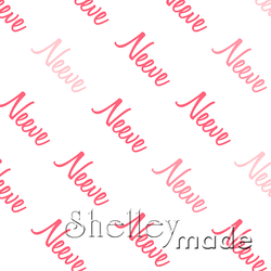 Neeve - Diagonal Design - Script