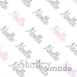 Noelle - Diagonal Design - Script