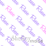 Reese - Diagonal Design - Script