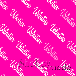Valentina - Diagonal Design - Script