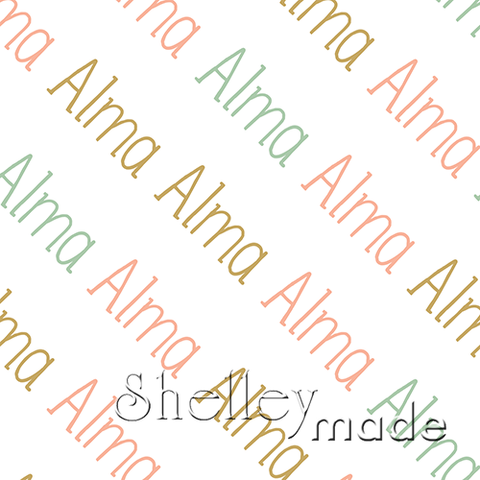 Alma - Diagonal Design - Slender