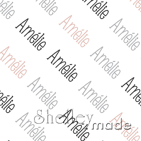 Amelie - Diagonal Design - Slender