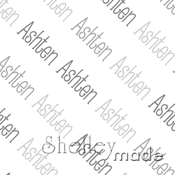 Ashten - Diagonal Design - Slender