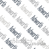 Ashworth - Diagonal Design - Slender