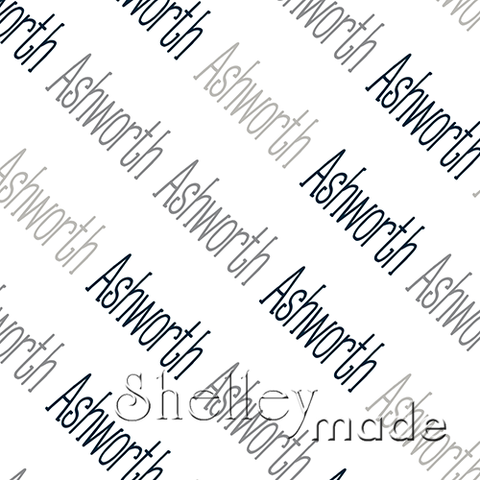 Ashworth - Diagonal Design - Slender