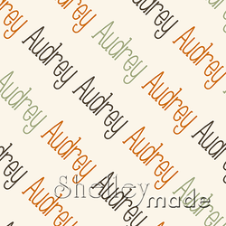 Audrey - Diagonal Design - Slender