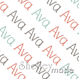 Ava - Diagonal Design - Slender
