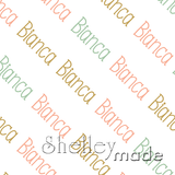 Bianca - Diagonal Design - Slender