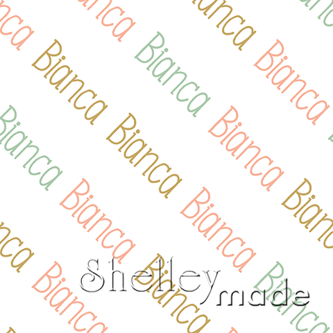Bianca - Diagonal Design - Slender