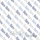 Blaine - Diagonal Design - Slender Small