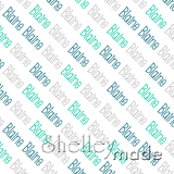 Blaine - Diagonal Design - Slender Small