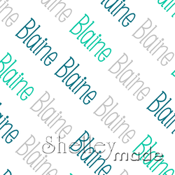 Blaine - Diagonal Design - Slender