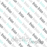 Brixton - Diagonal Design - Slender Small