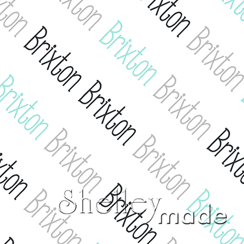 Brixton - Diagonal Design - Slender