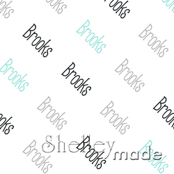 Brooks - Diagonal Design - Slender
