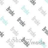 Brooks - Diagonal Design - Slender