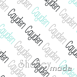 Cayden - Diagonal Design - Slender