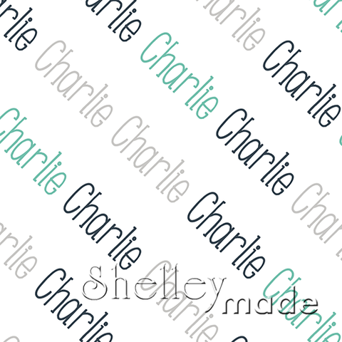 Charlie - Diagonal Design - Slender