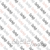 Charliegh - Diagonal Design - Slender Small