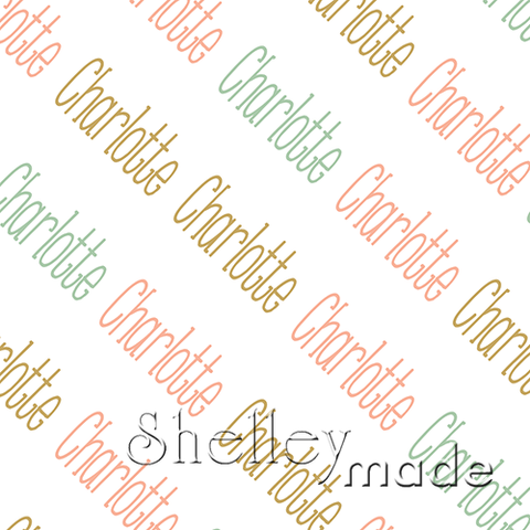 Charlotte - Diagonal Design - Slender