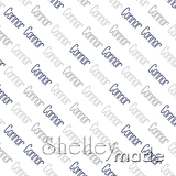 Connor - Diagonal Design - Slender Small