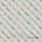 Cooper - Diagonal Design - Slender Small
