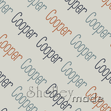 Cooper - Diagonal Design - Slender