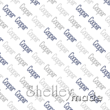 Cooper - Diagonal Design - Slender Small