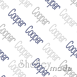 Cooper - Diagonal Design - Slender