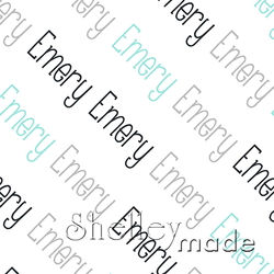 Emery - Diagonal Design - Slender