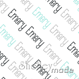 Emery - Diagonal Design - Slender