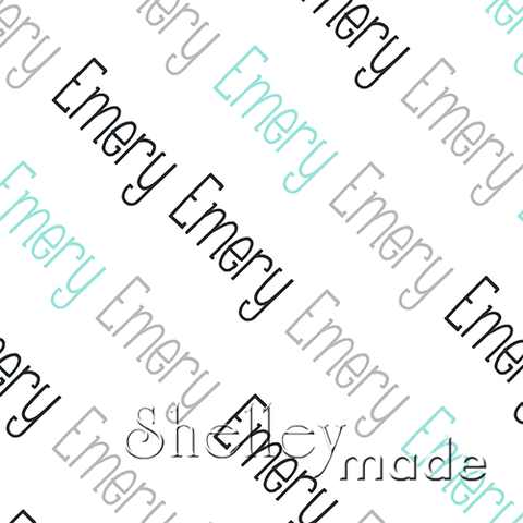 Emery - Diagonal Design - Slender