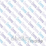 Emma - Diagonal Design - Slender Small
