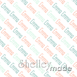 Emma - Diagonal Design - Slender Small