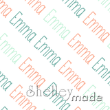 Emma - Diagonal Design - Slender