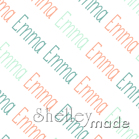 Emma - Diagonal Design - Slender