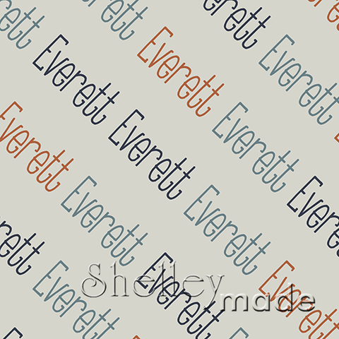 Everett - Diagonal Design - Slender