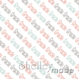 Gracie - Diagonal Design - Slender Small