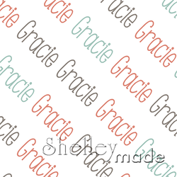 Gracie - Diagonal Design - Slender
