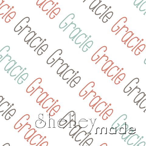 Gracie - Diagonal Design - Slender