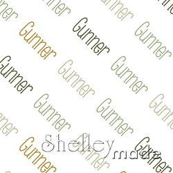 Gunner - Diagonal Design - Slender