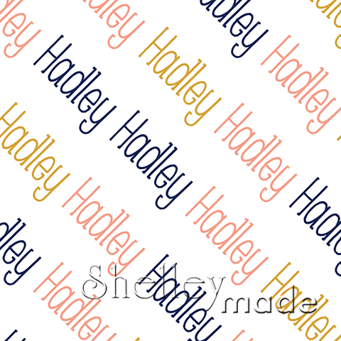 Hadley - Diagonal Design - Slender