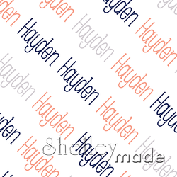Hayden - Diagonal Design - Slender