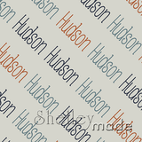 Hudson - Diagonal Design - Slender