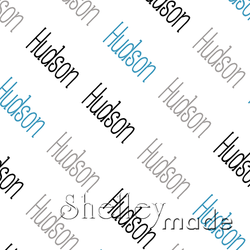 Hudson - Diagonal Design - Slender